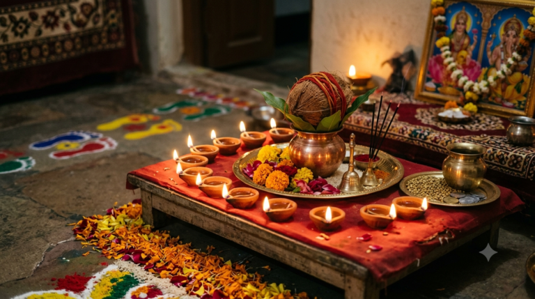 Dhanteras Pooja Procedure: Step-by-Step Vidhi, Muhurat & Samagri