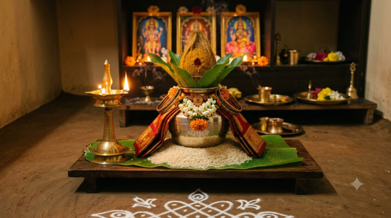 Vara Mahalakshmi Kalasam Setup: Items, Steps & 2026 Date